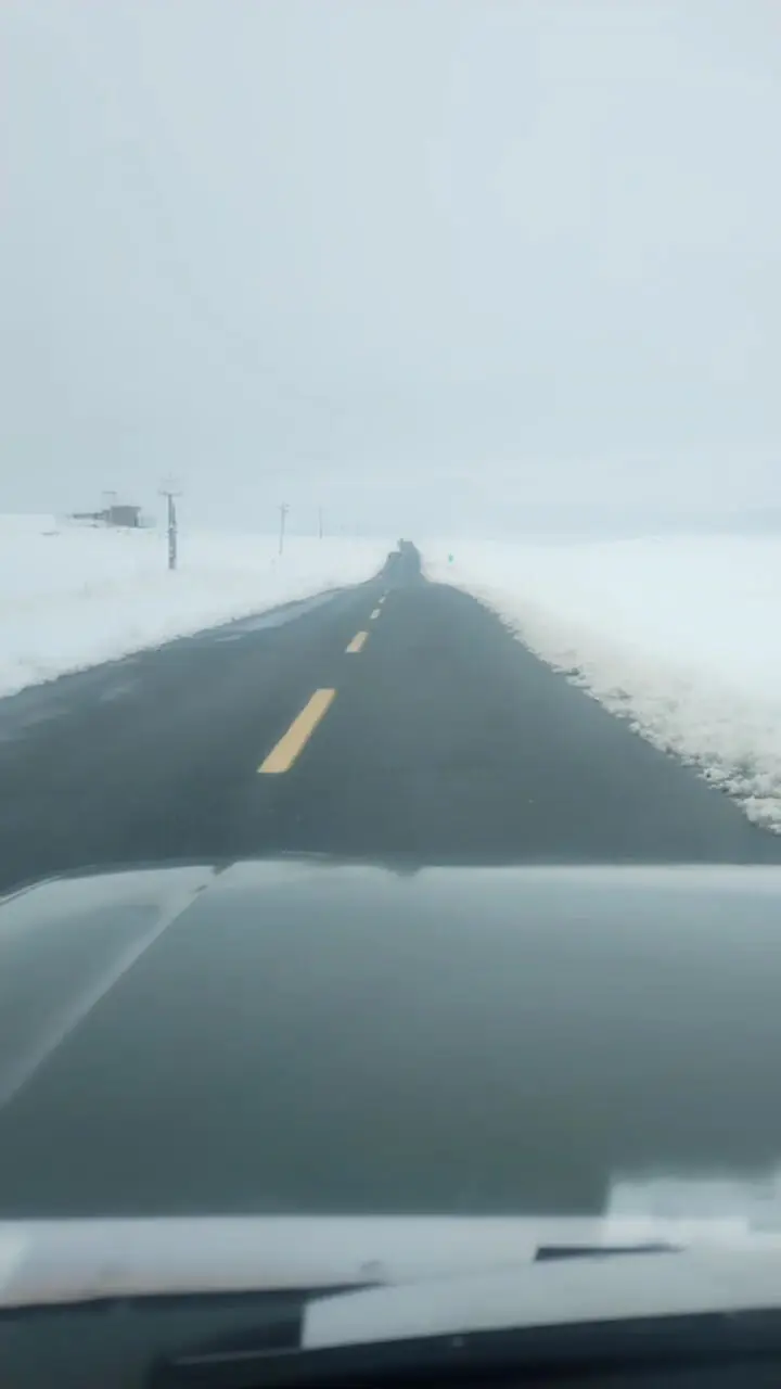 فیلم جاده سلاجاده بوکان به شاهین دژ پوشیده از برف