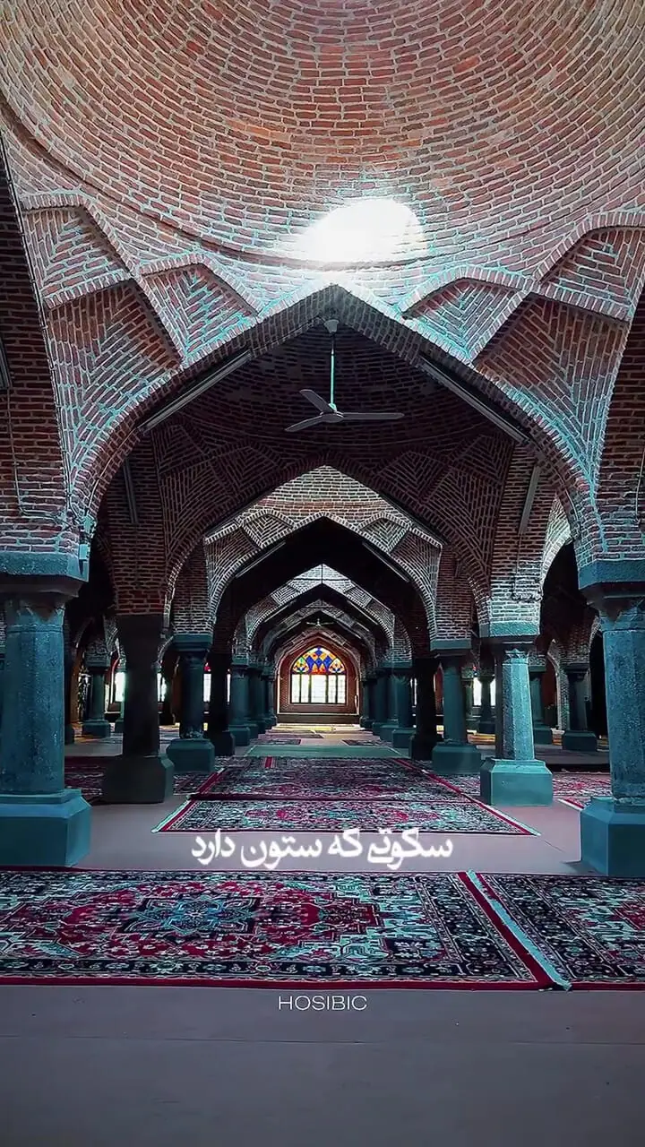 شبستان های ستوندار مساجد در دوران اسلامی + فیلم