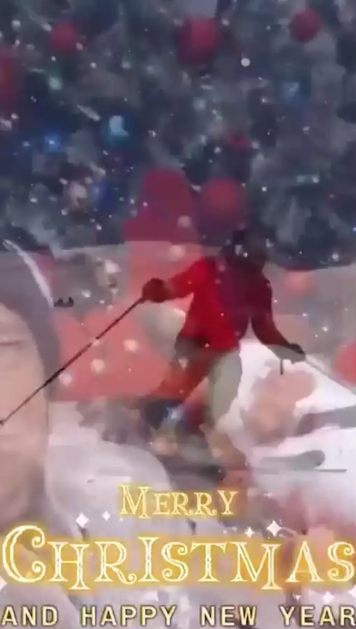 فیلم / نگاهی به کریسمس بازی باشکوه خانم بازیگران ایرانی .  از گلزار و ژیلا صادقی تا گلوریا هاردی و بهرام رادان ../ پس عید نوروزمون چی ؟!