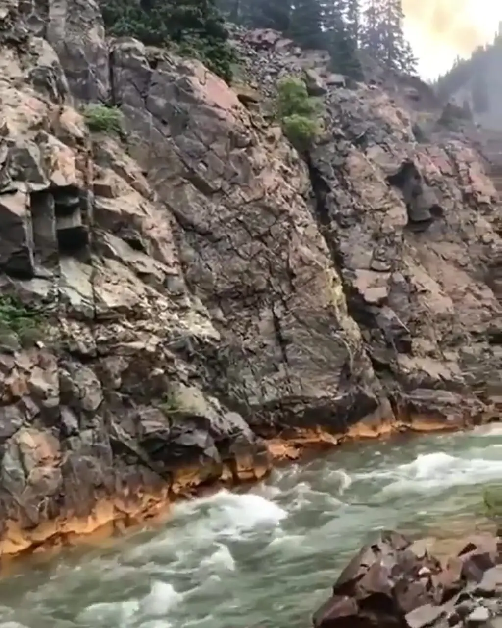 قطار تفریحی و گردشگری در کلرادو + فیلم