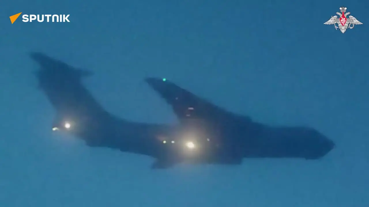 فیلم مأموریت برنامه ریزی شده بمب افکن های روسیه در اروپا