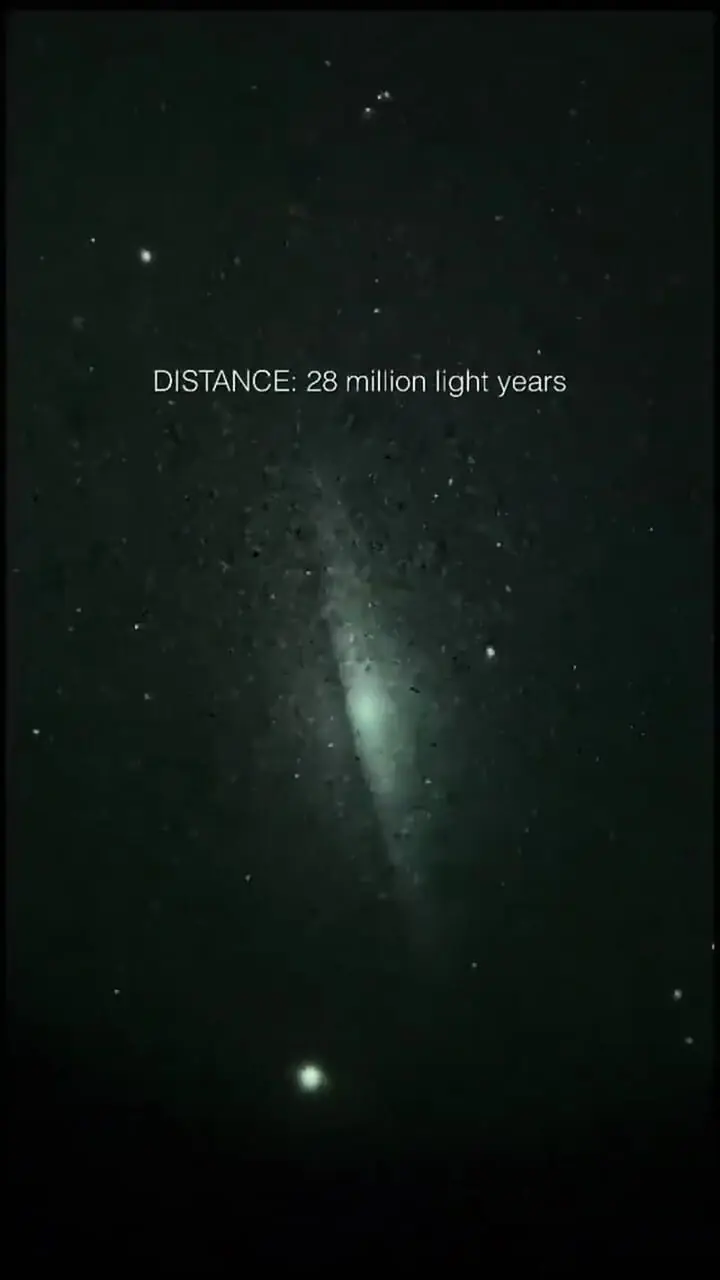 فیلم کشف سیاهچاله عظیم در مرکز کهکشان سومبررو