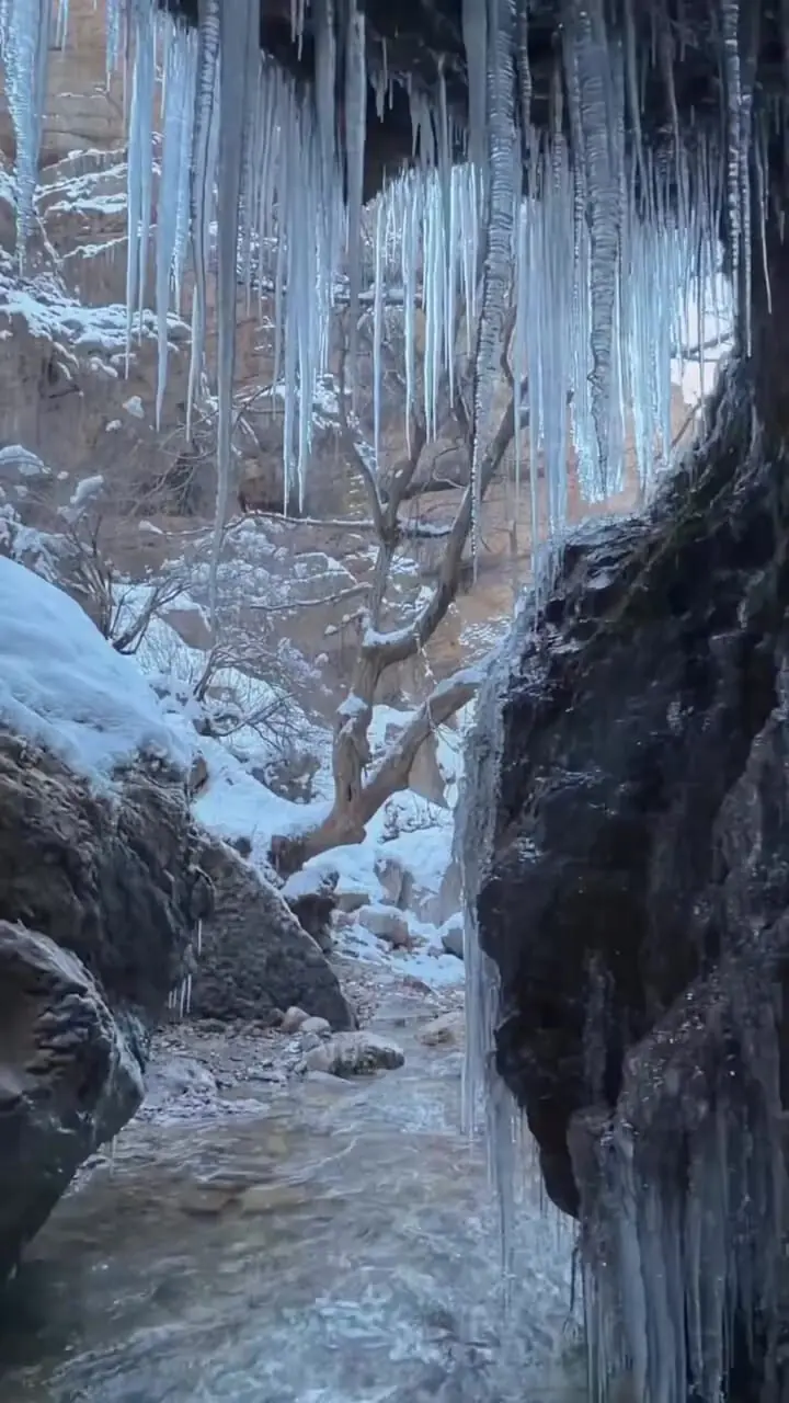 سفر به لرستان در زمستان؛ جادوی طبیعت + فیلم