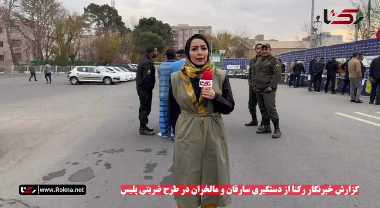 فیلم / گزارش خبرنگار رکنا از دستگیری سارقان و مالخران در طرح ضربتی پلیس