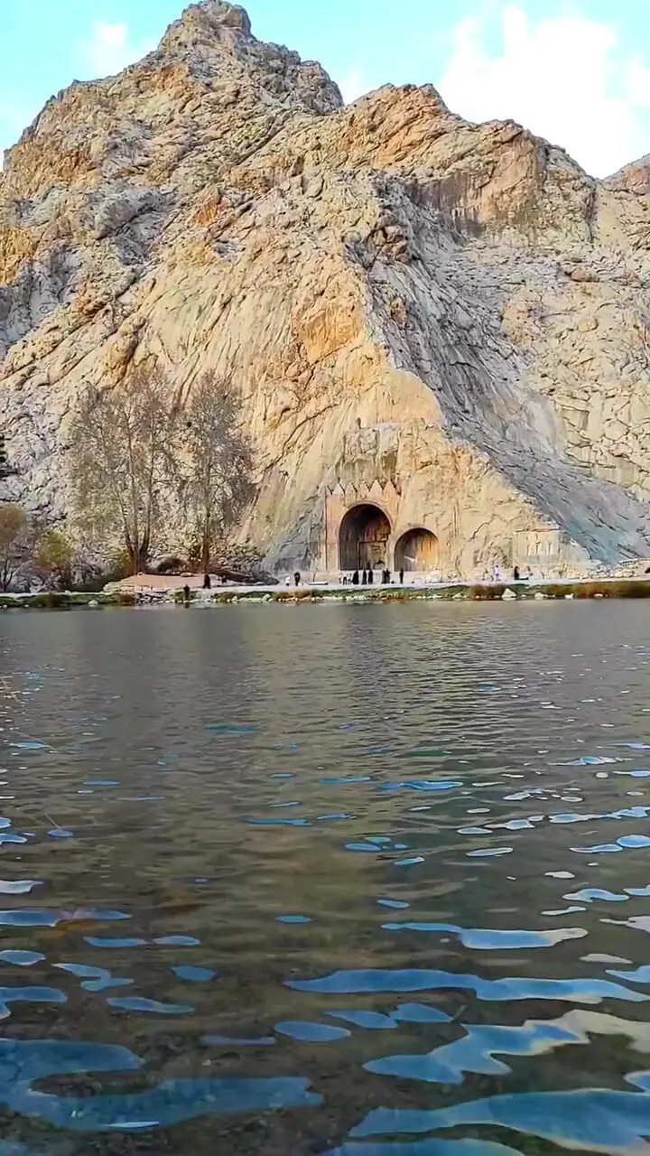 پاییز طاق‌بستان؛ رقص برگ‌ها در سایه‌ی تاریخ + فیلم