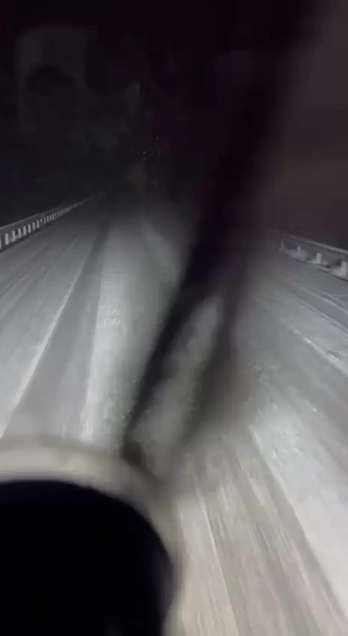 فیلم یخبندان در جاده های روستایی اطراف سقز