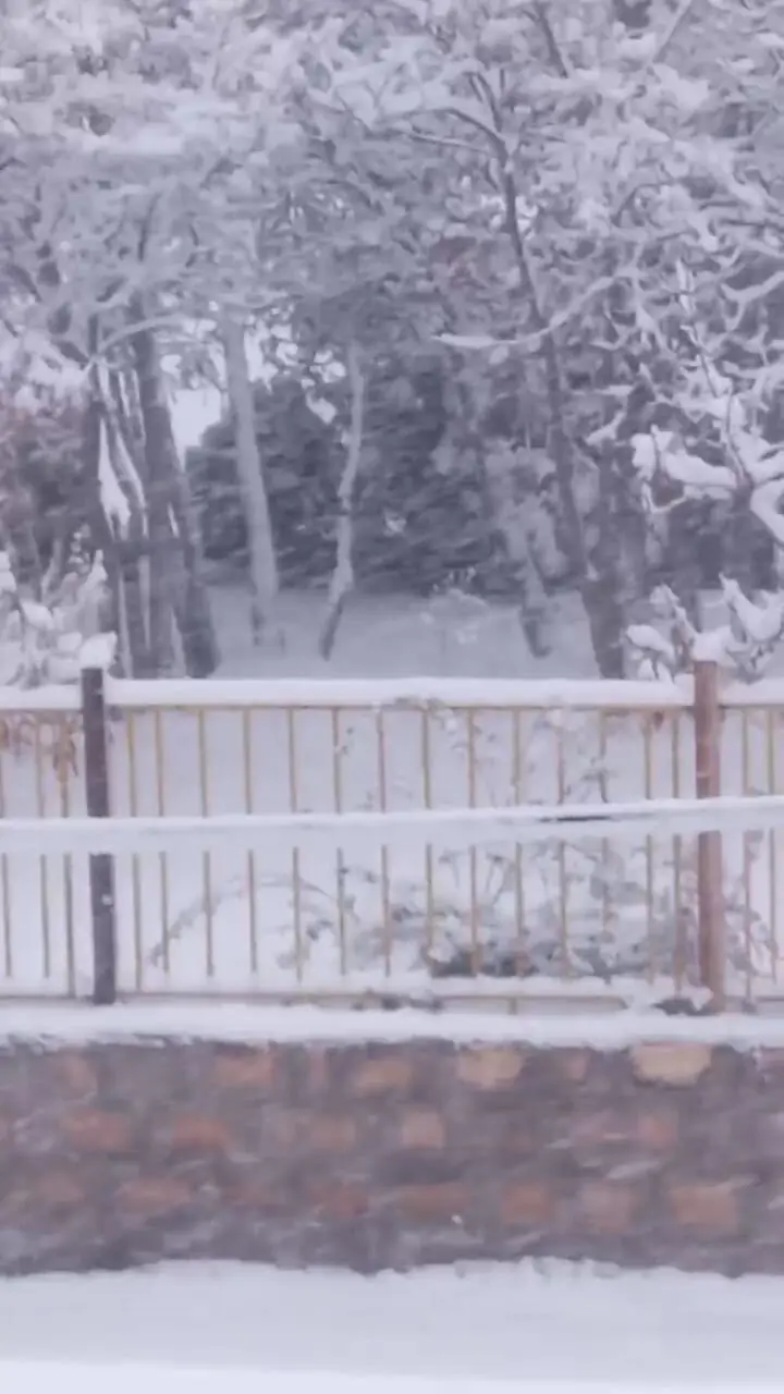 فیلم مناظر زمستانی و سفیدپوش آذربایجان غربی