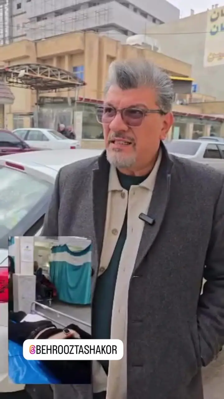 تصادف شدید امیر تشکر بازیگر سریال اجل معلق