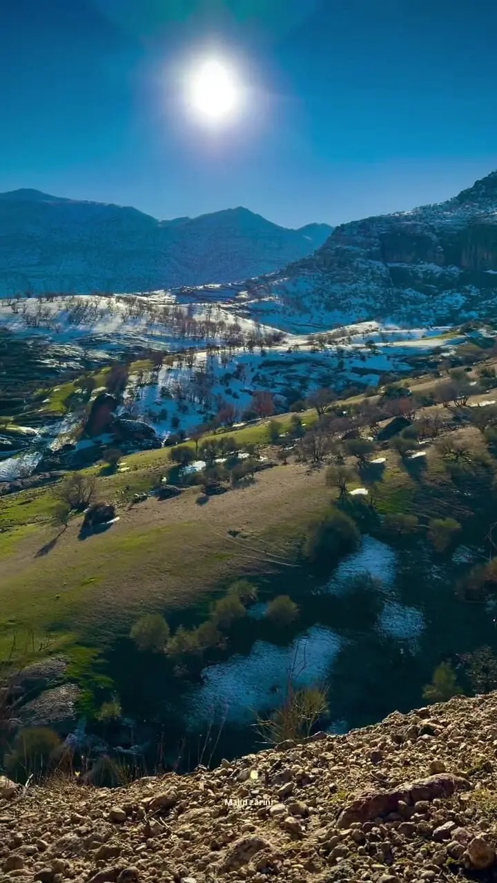 مخملکوه لرستان دیدنی شد + فیلم