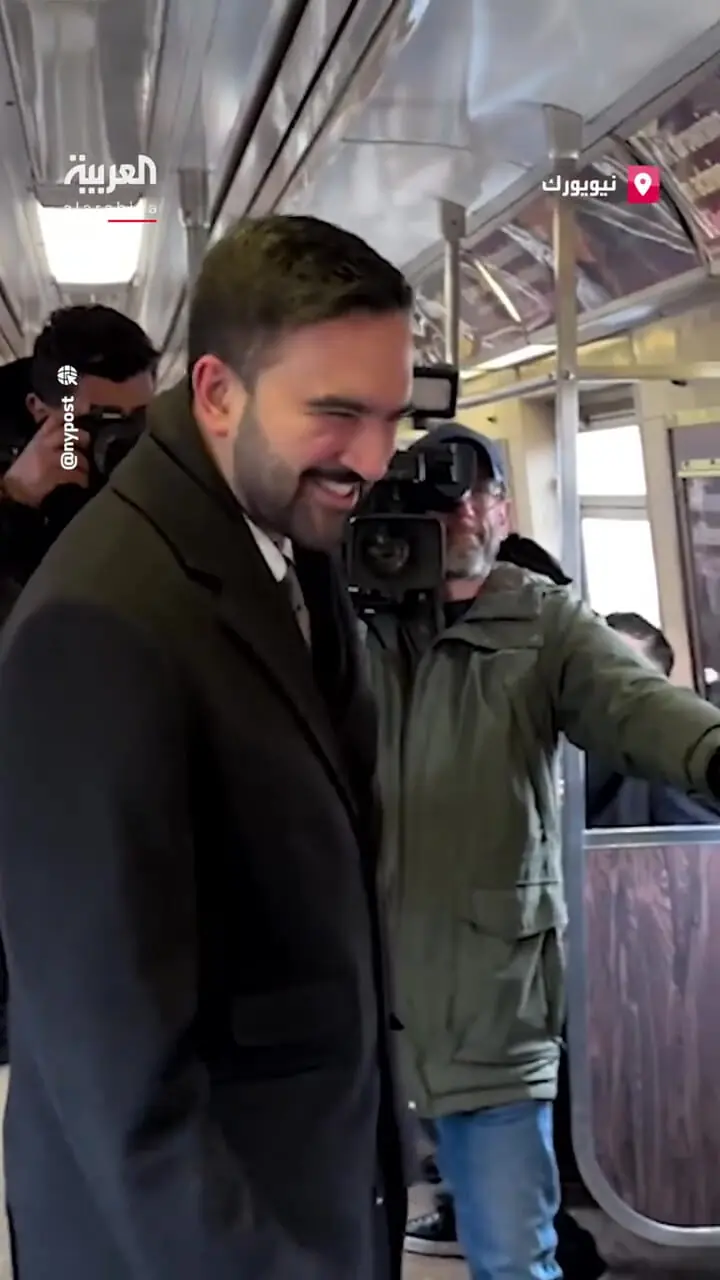 فیلم آغاز روز کاری شهردار جدید نیویورک با مترو