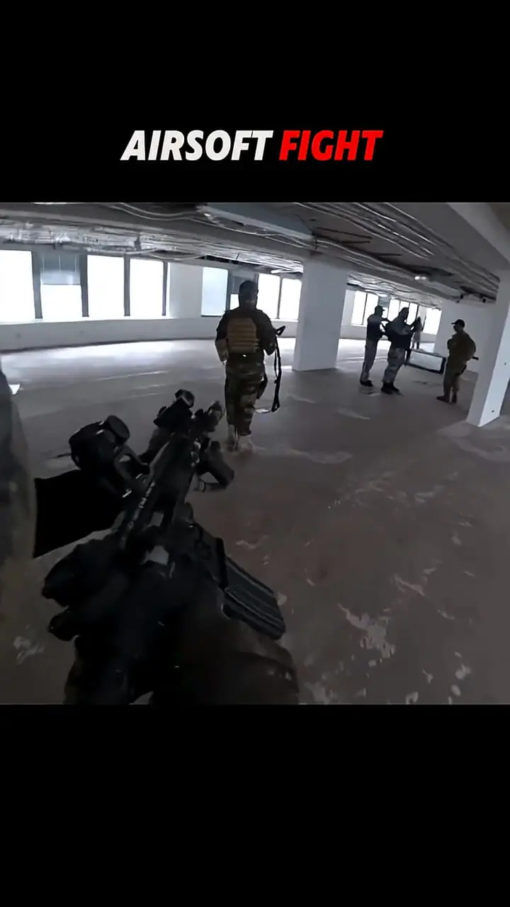 درگیری فیزیکی در زمین ایرسافت؛ بازی جنگی به خشونت واقعی کشیده شد + فیلم