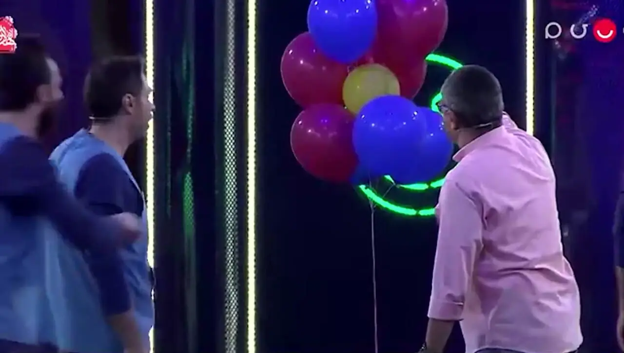 فیلم/ حضور کامران تفتی و محمد نادری در یک مسابقه مهیج دربرنامه تلویزیونی؛ بیچاره همسر متین ستوده لحظات آخر شانس نیاورد!