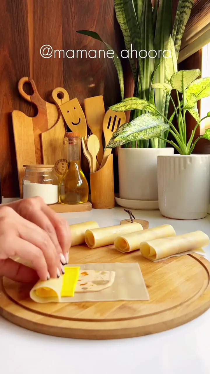 فیلم طرز تهیه رول لازانیا با ژامبون و پنیر