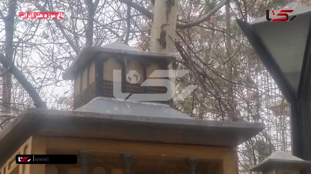 باغ‌موزه هنر ایرانی بدون حفاظت رها شده است / از تار عنکبوت تا ترک های عمیق بر ماکت های تاریخی + فیلم و عکس