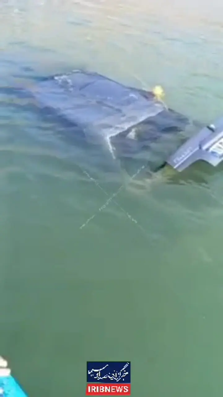 حادثه مرگبار در سد مهاباد /  خودرو به آب سقوط کرد