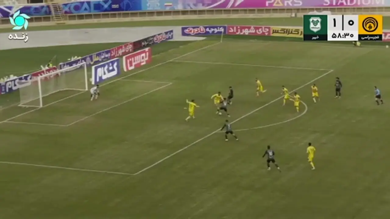 فیلم خلاصه بازی فجرسپاسی 2 - خیبر 1