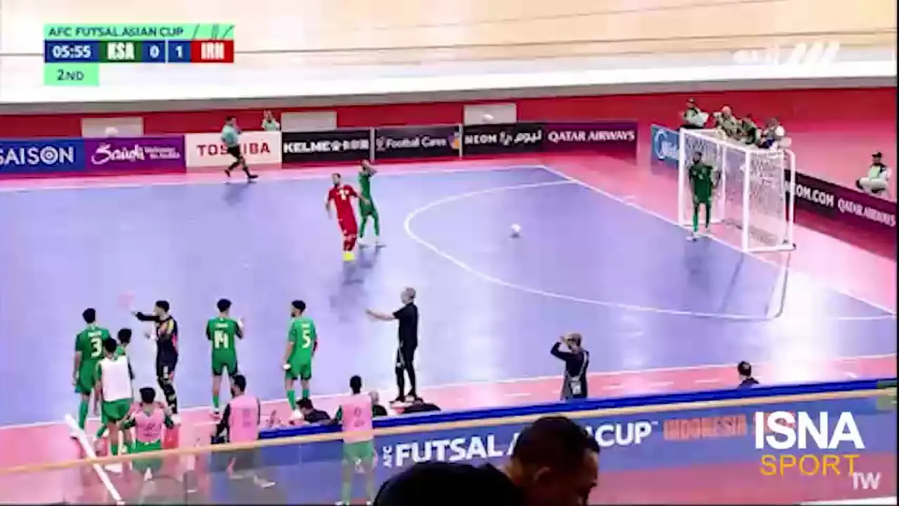  گل دوم ایران به عربستان توسط باقر محمدی/ عربستان ۰ - ۲ ایران