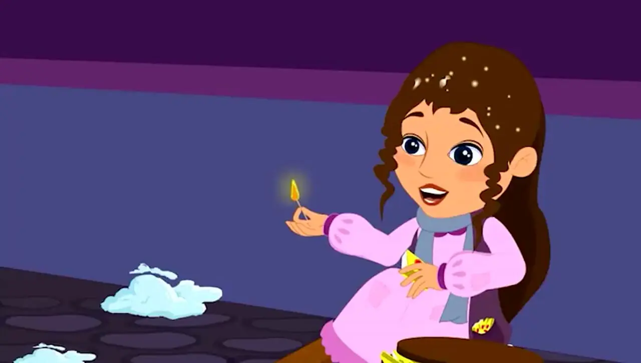 انیمیشن دختر کبریت فروش