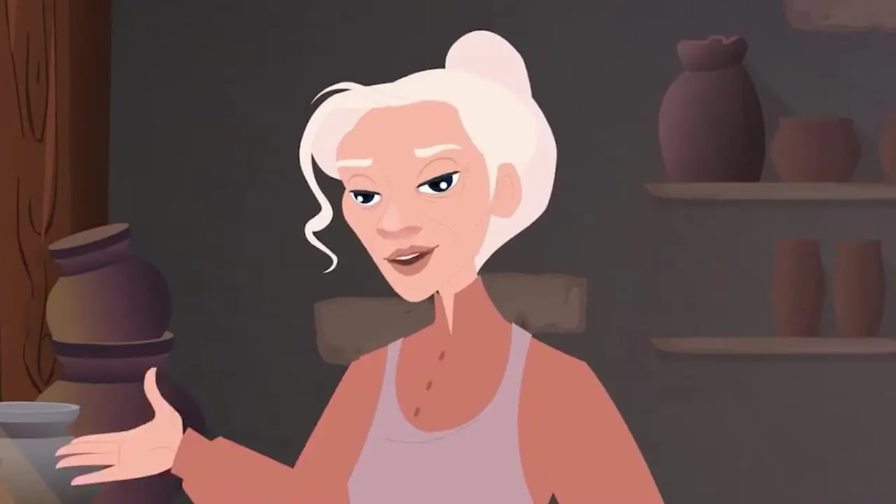 انیمیشن رویای دختر شیر فروش