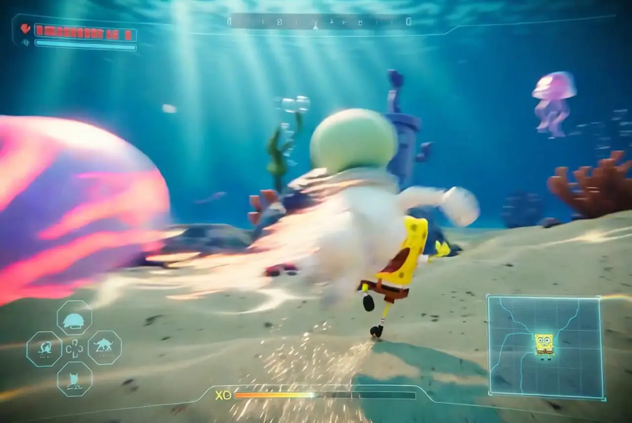 کاوش دنیای هوش مصنوعی در بازی باب اسفنجی