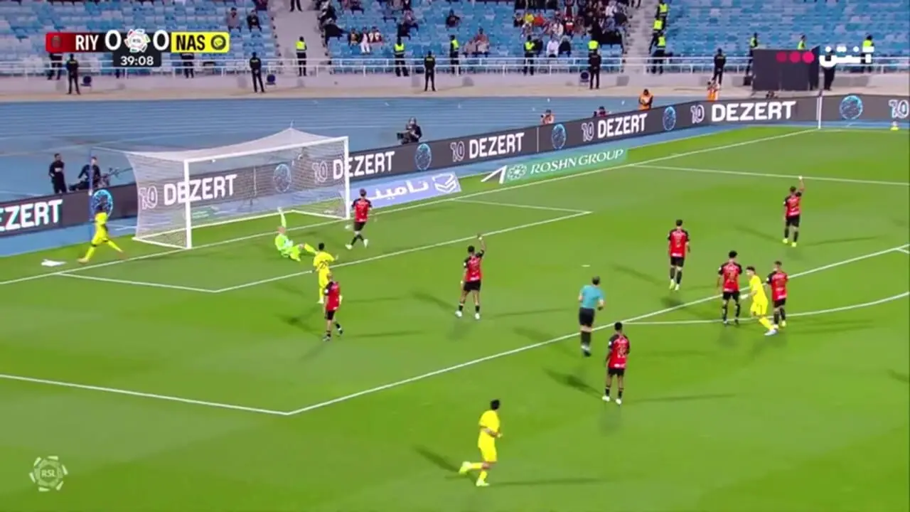 خلاصه بازی الریاض 0 - النصر 1