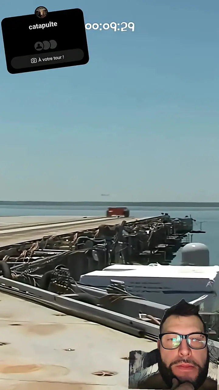 فیلم پرتاب جت از ناو هواپیمابر چگونه انجام می‌شود؟