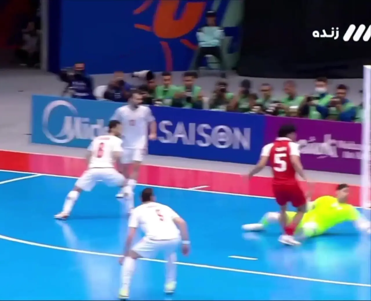  فیلم گل پنجم اندونزی به ایران / ایران ۴ - ۵ اندونزی