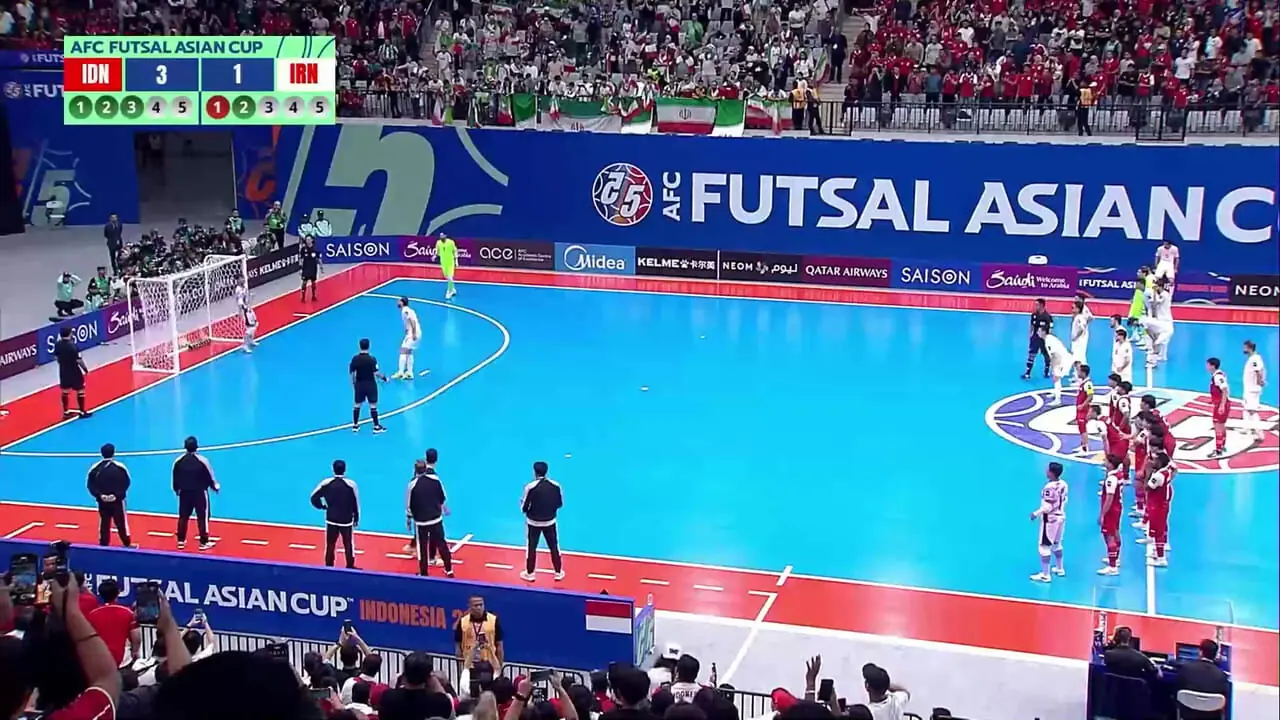 فیلم ضربات پنالتی دیدار اندونزی - ایران