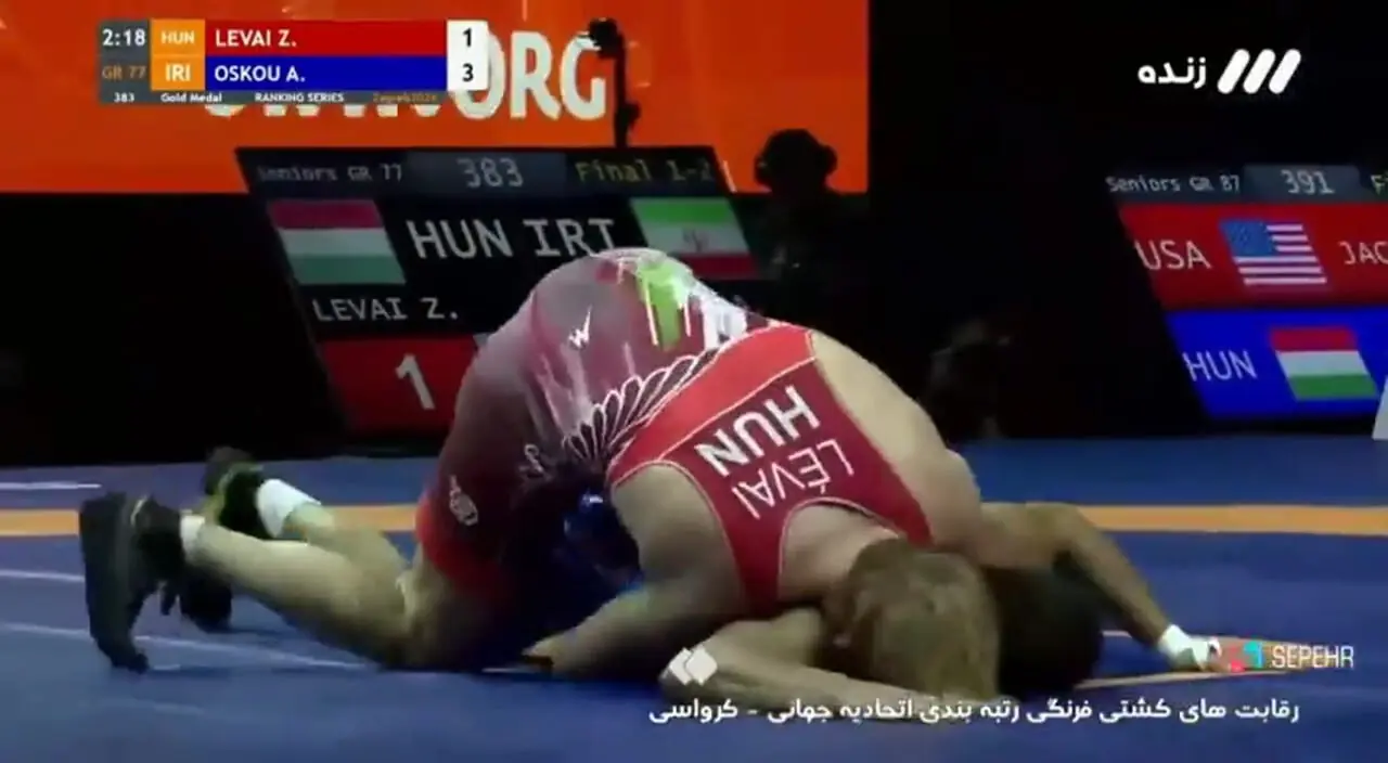 علی اسکو مدال طلا گرفت