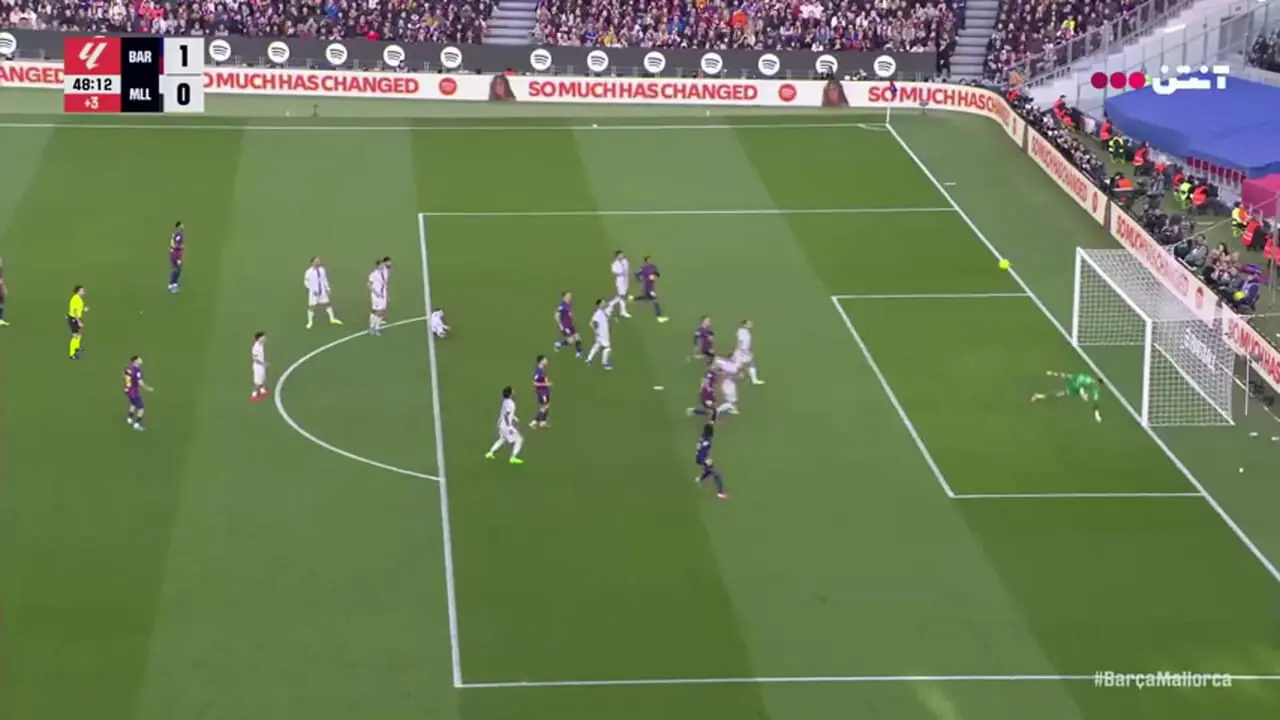 خلاصه بازی بارسلونا 3 - مایورکا 0