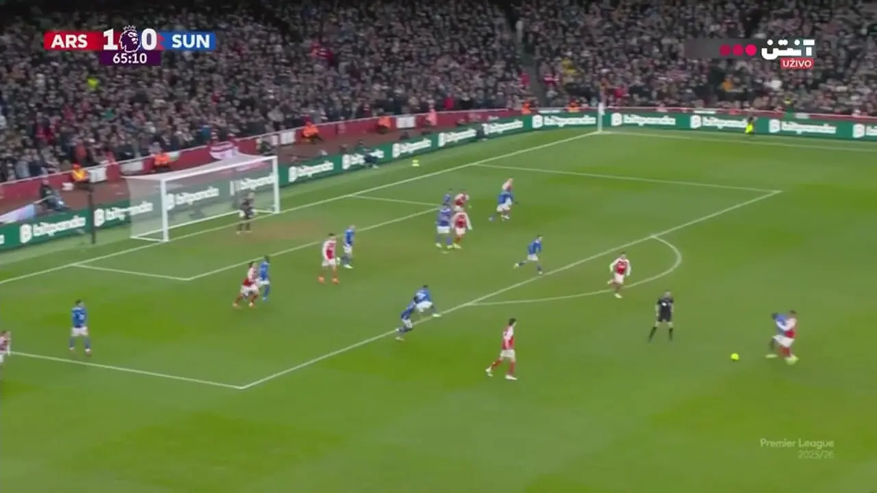 خلاصه بازی آرسنال 3 - ساندرلند 0