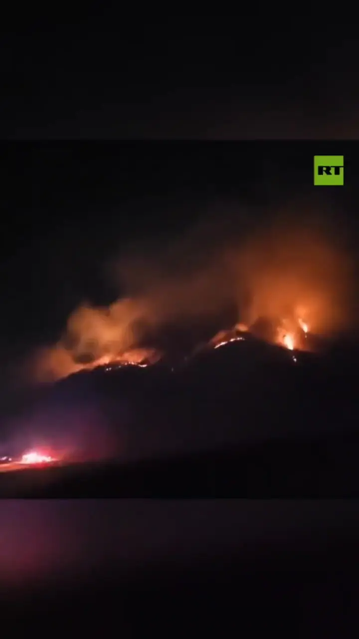 آتش‌سوزی مهیب در کره جنوبی ده‌ها هکتار را به خاکستر تبدیل کرد