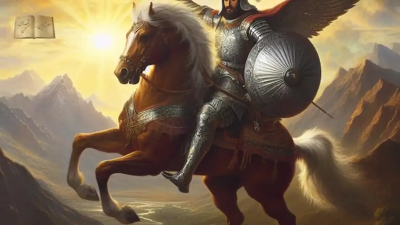 فیلم و صوت / شاهنامه خوانی  آغاز نبرد رستم و افراسیاب، ایران و توران بر مرز خون و افتخار / پادشاهی گرشاسپبزد مهره در جام بر پشت پیل 