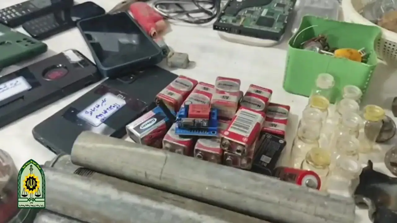 دستگیری 2 عامل تروریستی و کشف کارگاه بمب سازی در مسجدسلیمان