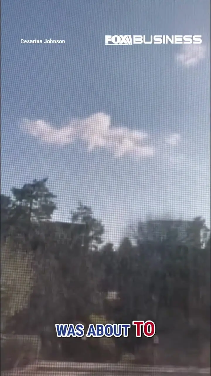 فیلم سقوط پهپاد تحویل مرسوله آمازون در تگزاس