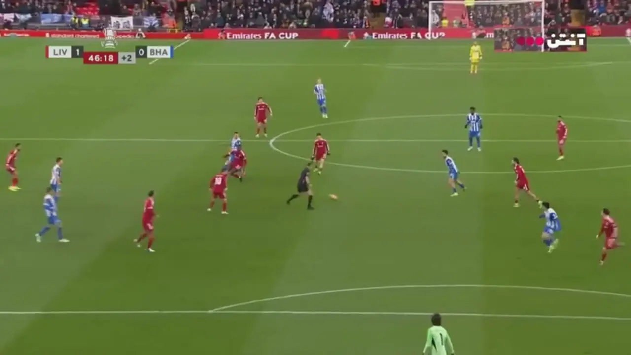 خلاصه بازی لیورپول 3 - برایتون 0