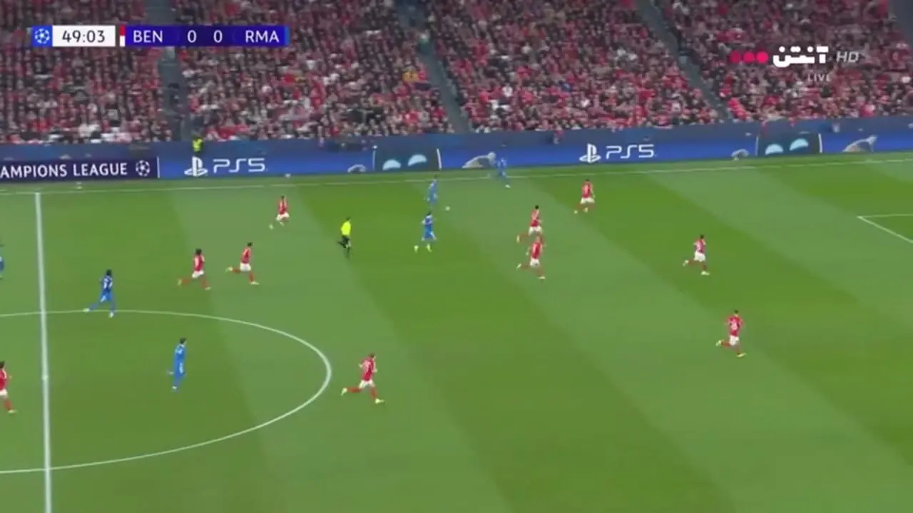 خلاصه بازی بنفیکا 0 - رئال مادرید 1