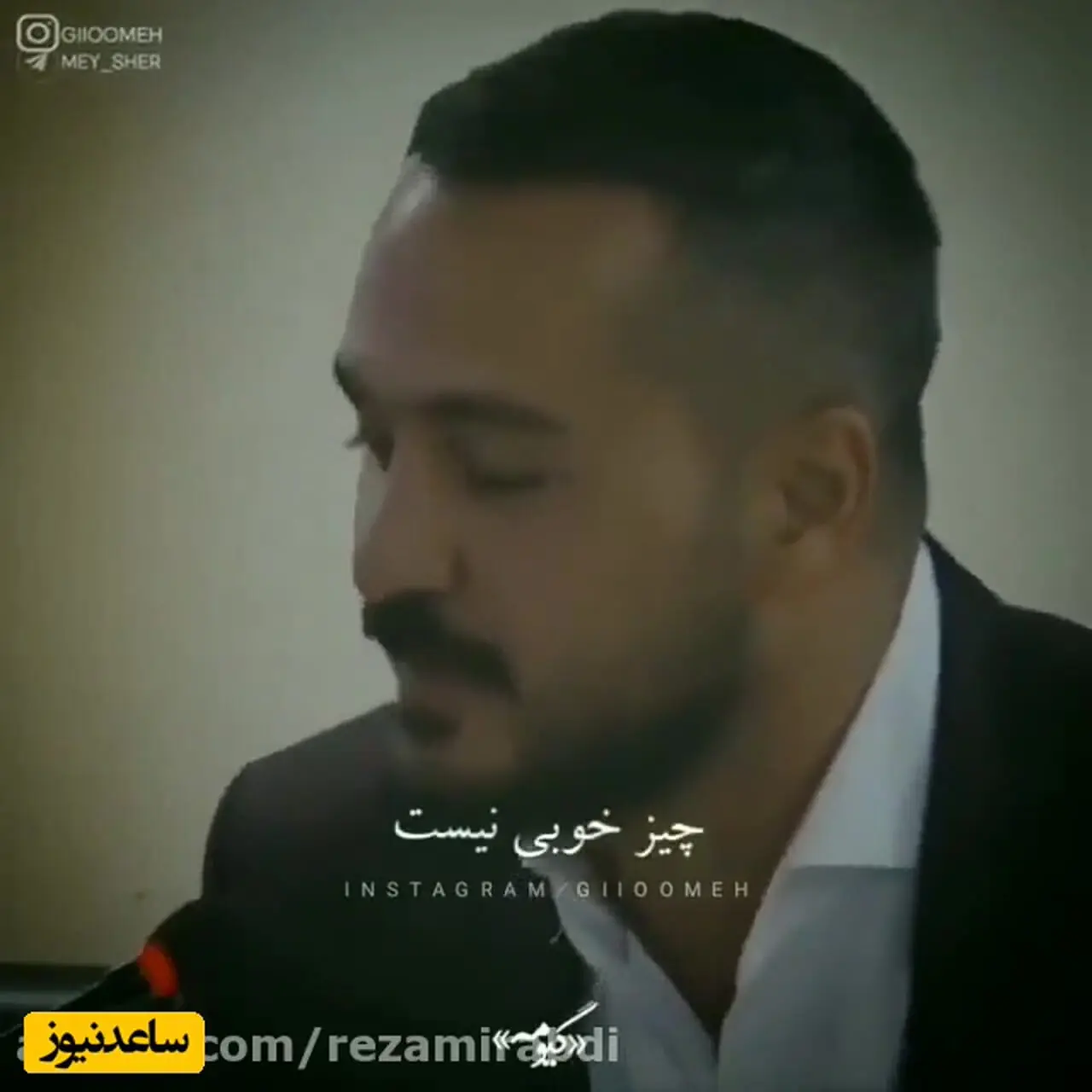 فیلم/ شعرخوانی زیبای میلاد کی مراد از  دکتر الهیاری که وصف حال امروز جهان ماست