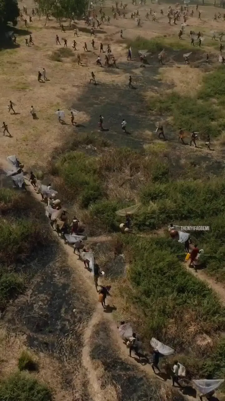 فیلم رقابت نفس‌گیر ماهیگیران در جشنواره نیجریه