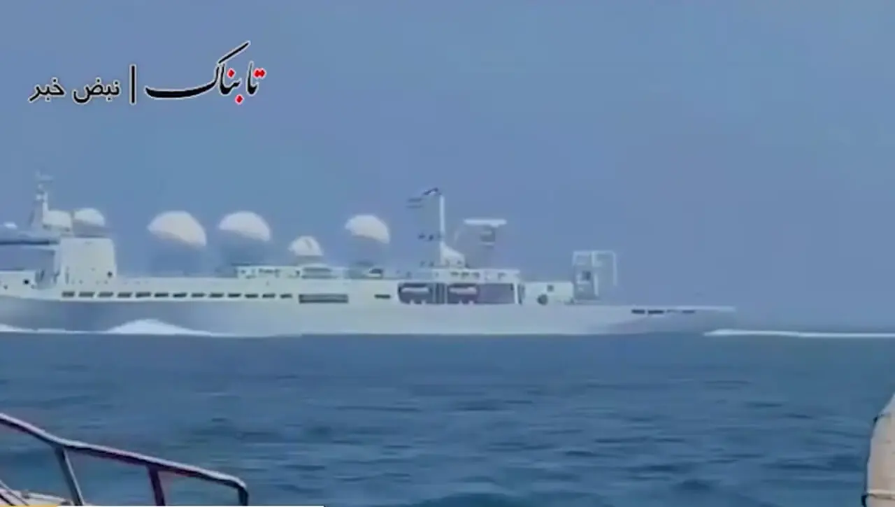 فیلم / چین آمار ناوهای آمریکایی را دقیق به ایران می دهد / دوران بزن در رو تمام شده آقای ترامپ