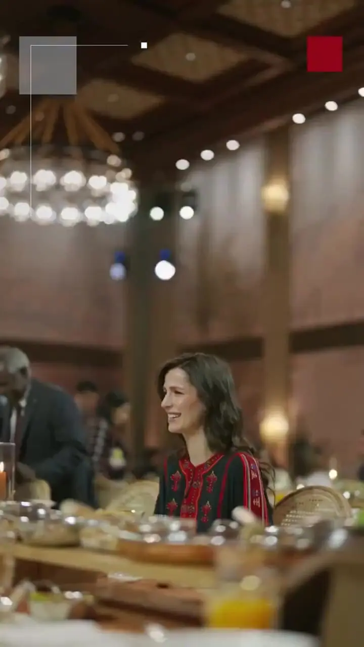 فیلم دورهمی صمیمانه خاندان سلطنتی اردن