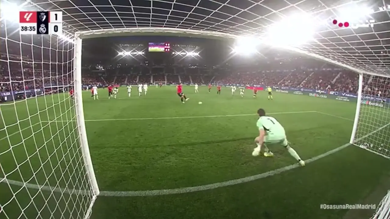 خلاصه بازی اوساسونا 2 - رئال مادرید 1