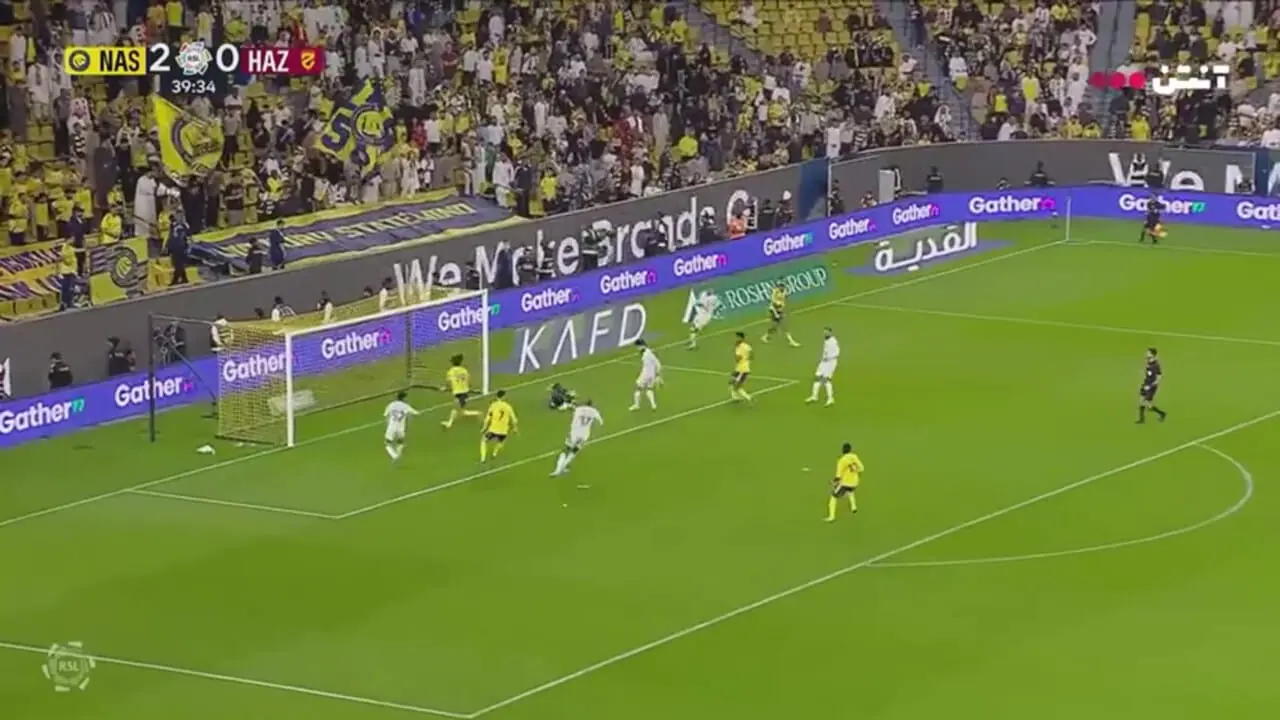 خلاصه بازی النصر 4 - الحزم 0 / گلزنی رونالدو