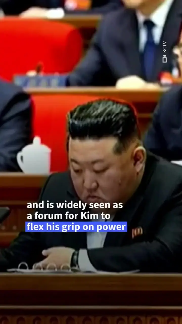 فیلم لحظه اعلام رهبری دوباره کیم جونگ اون