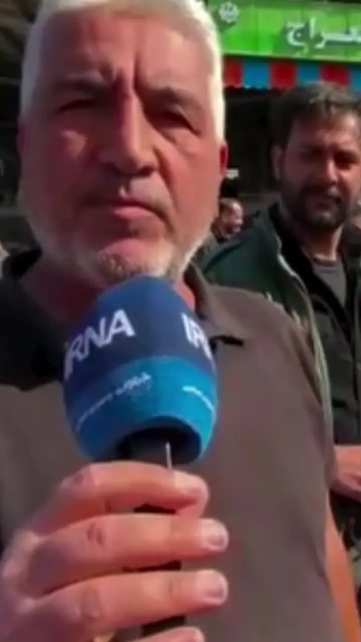 فیلم /  شاهد عینی  سقوط هلیکوپتر ارتش : خلبان خیلی شجاع بود / اگر وسط تره بار سقوط میکرد خیلی ها می مردند