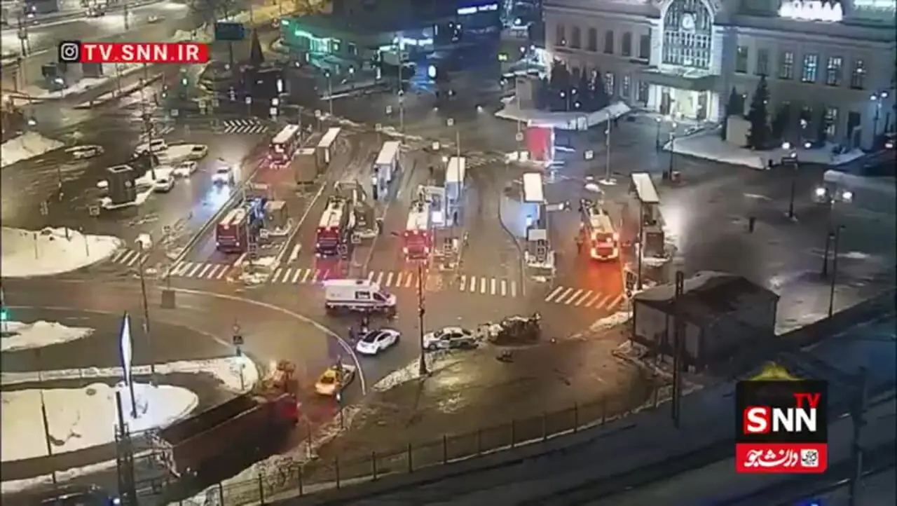 انفجار در نزدیکی ایستگاه راه‌آهن ساویولوفسکی در مسکو