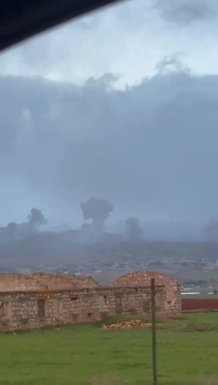 فیلم بمباران بعلبک و الهرمل توسط اسرائیل