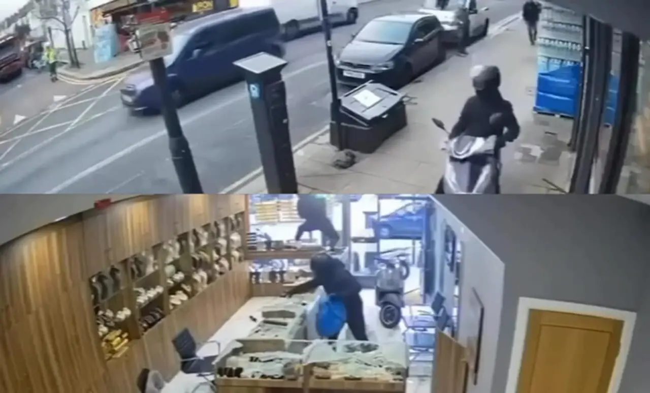 فیلم لحظه حمله با قمه به فروشگاه آب‌طلایی / مردم مقابل مجرمان ایستادند