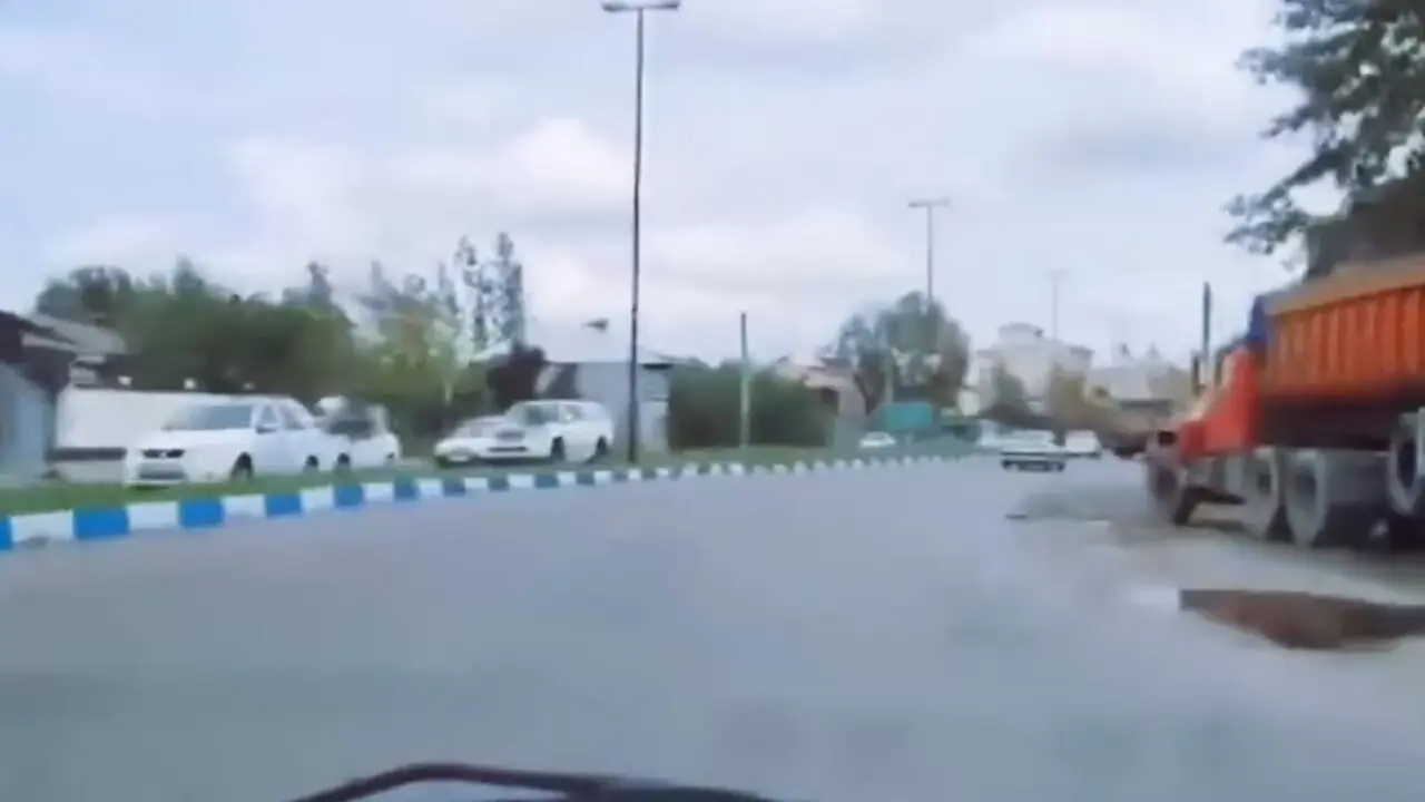 فیلم تعقیب و گریز هالیودی زانتیا در خیابان های رشت