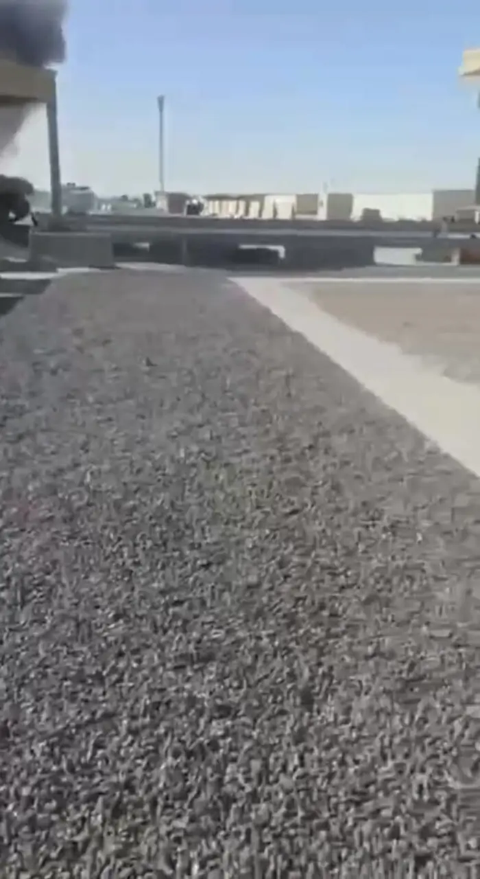 فیلم حمله پهپادها به یک پایگاه نظامی آمریکا در کویت